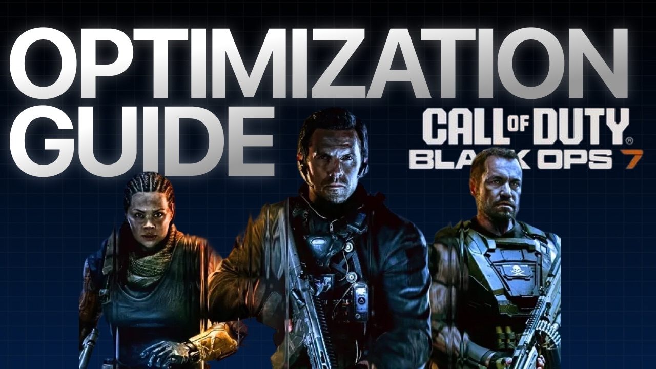 Black Ops 7 PC optimization guide cover for FPS and input lag
